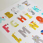 Alphabet Poster Print, thumbnail 3 of 5