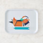 Majestic Mandarin Small Wooden Tray, thumbnail 1 of 8