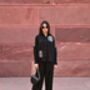 Diyu Sequin Embroidered Black Co Ord Set, thumbnail 1 of 4