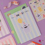 Personalised Monster Birthday Card With Stickers, thumbnail 1 of 7