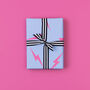 Pink Lightning Bolts | Wrapping Paper, thumbnail 3 of 4