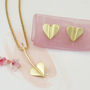 'Love Grows' 9ct Gold Heart Pendant Necklace, thumbnail 6 of 8