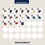 Personalised Lego® Brick Minifig Christmas Cracker Kit, thumbnail 5 of 10