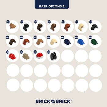 Personalised Lego® Brick Minifig Christmas Cracker Kit, 5 of 10