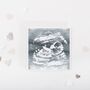 Personalised Pregnancy Ultrasound Foil Print, thumbnail 4 of 5