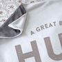 Personalised 'Hug Across The Miles' Luxury Blanket, thumbnail 7 of 9