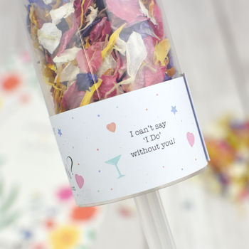 Will You Be My Maid Of Honour Confetti Pop, Proposal, 4 of 9