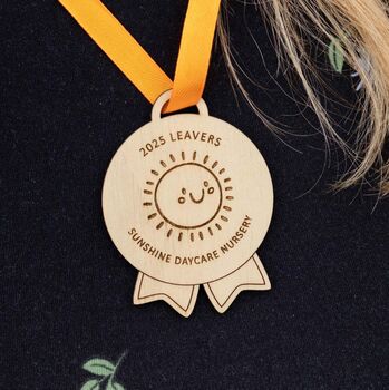 Personalised Class Of 2026 Leavers Medal Keepsake – School Leaver Gift For Pupils, 5 of 6