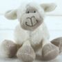 Mini Sheep With 'Happy Birthday' Heart Keepsake Keyring, thumbnail 6 of 8