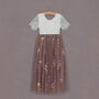 Enchanted Flower Girl Occasion Dress Heather Mauve, thumbnail 5 of 11
