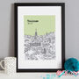 Personalised Toulouse Print, thumbnail 4 of 10