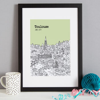 Personalised Toulouse Print, 4 of 10