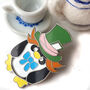 Mad Hatter Penguin Enamel Pin, thumbnail 1 of 8