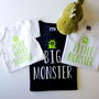 Personalised Father, Son And Baby Monster T Shirts, thumbnail 1 of 7