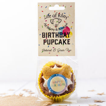 Natural Dog Birthday Pupcake, 6 of 6