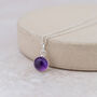 Sterling Silver Large Gemstone Pendant, thumbnail 6 of 12