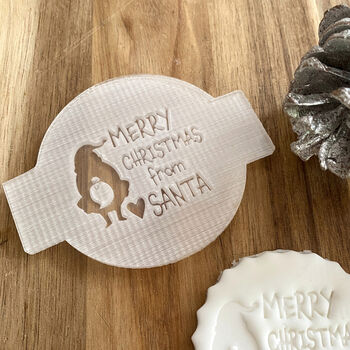 Personalised Christmas Embosser D2 Santa, 3 of 3