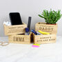 Personalised Worlds Best Mini Wooden Crate Organiser, thumbnail 6 of 7