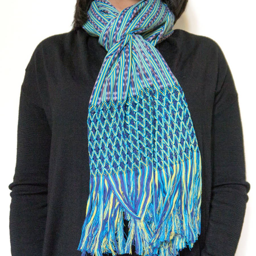 Mexican Soft Rebozo Scarf Pashmina By Chilpa