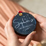 Personalised Luxury First Christmas Bauble Decoration, thumbnail 5 of 6