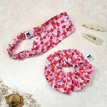 Heart Scrunchie Valentine Gift, 6 of 8