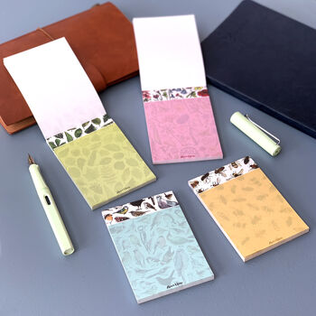 Set Of Four Mini Wildlife Notepads, 10 of 11