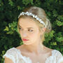 Silver Or Gold Plated Leafy Bridal Hair Vine, thumbnail 4 of 11