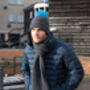 Personalised Matching Knitted Hat And Scarf Set, thumbnail 4 of 7