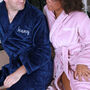 Personalised Supersoft Fleece Dressing Gown, thumbnail 2 of 12
