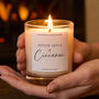 Spiced Apple And Cinnamon Scented Soy Wax Candle, thumbnail 1 of 8