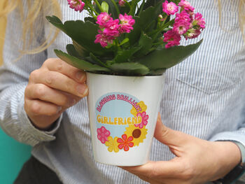 Personalised 'Blooming Brilliant Girlfriend' Plant Pot, 2 of 4