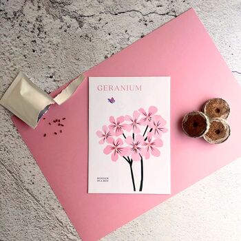 50th Birthday Gift Box With Seeds, Wax Melt And Inspirational Postcard Letterbox Gift, 7 of 11