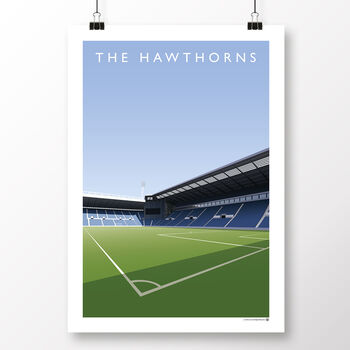West Brom The Hawthorns East Stand Poster, 2 of 8