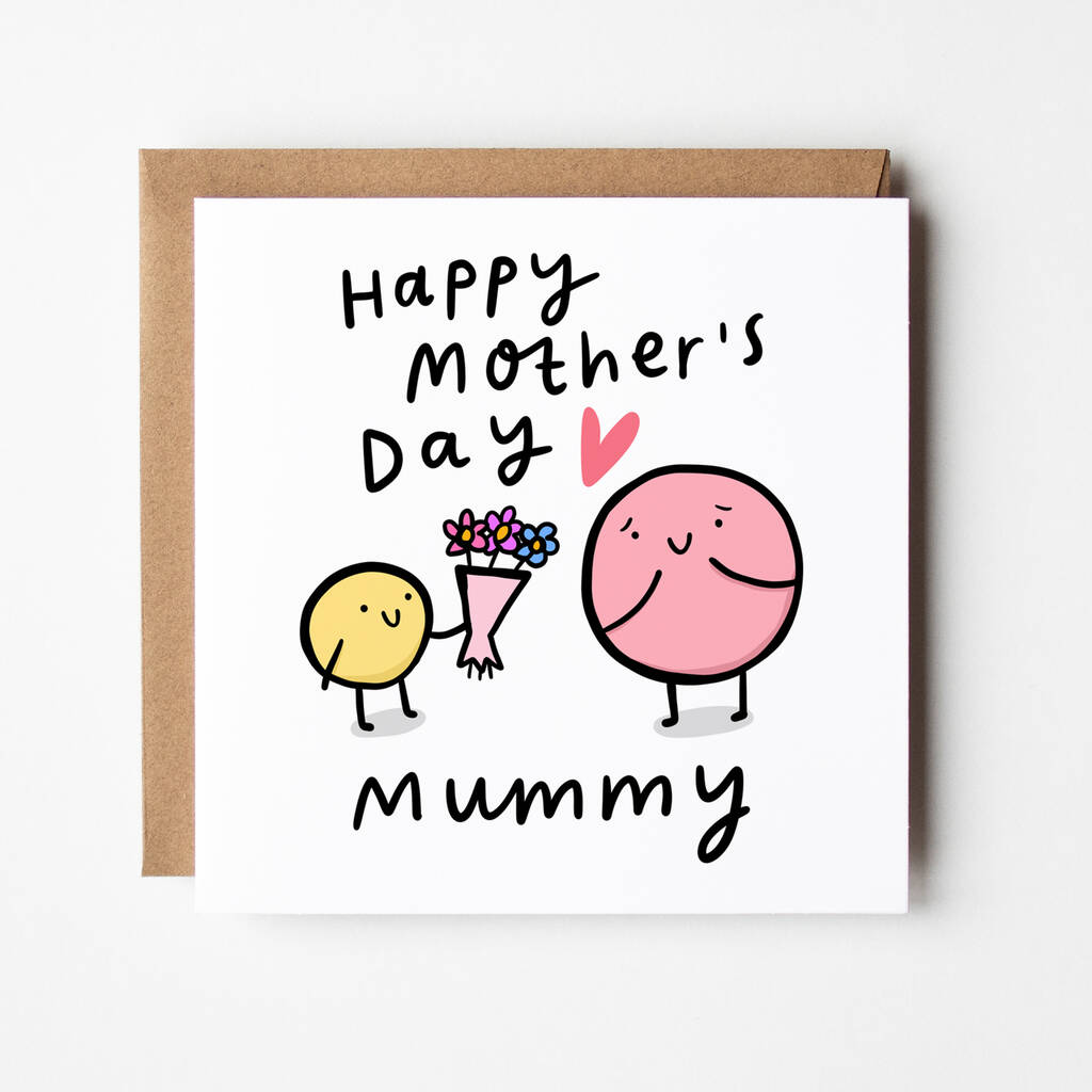 'Happy Mother's Day Mummy' Card By Arrow Gift Co | notonthehighstreet.com