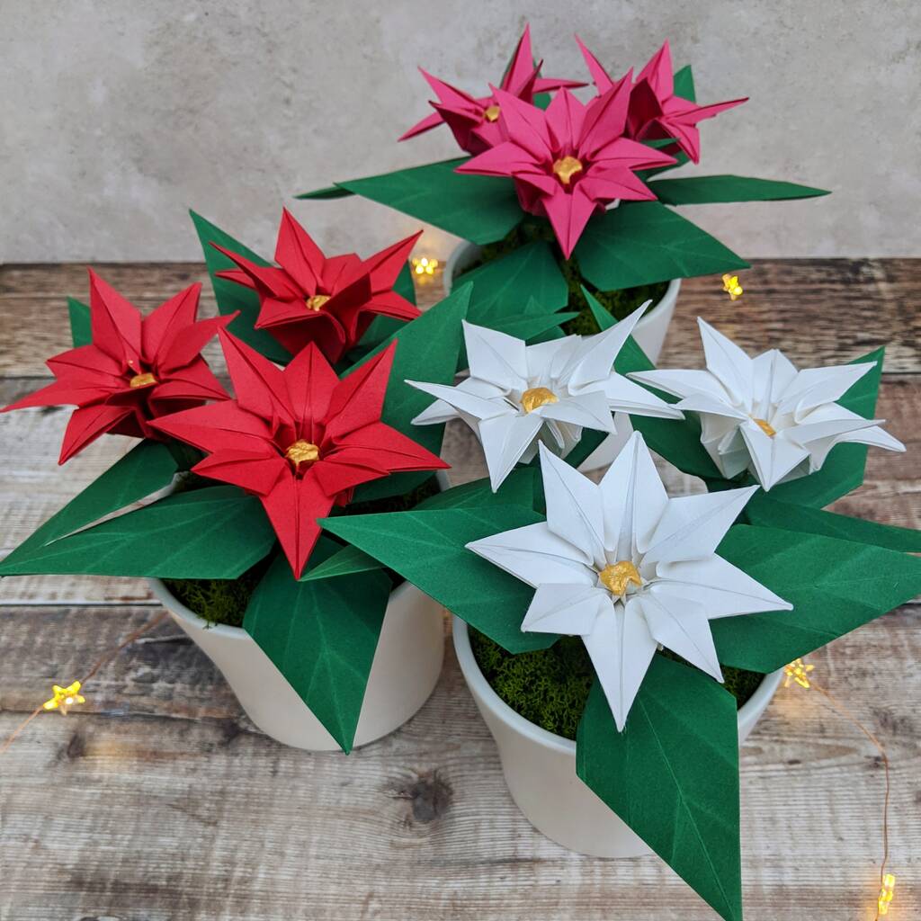 Origami Paper Flower Plant, Mother's Day Gift, 1 of 7