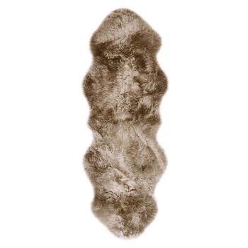 Double Sheepskin Rug In Various Colours, 4 of 5