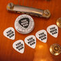 Personalised Rock On Guitar Picks And Tin Gift For Dad, thumbnail 3 of 6