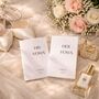 Vow Books Personalised Wedding Vow Cards Cotton Paper, thumbnail 5 of 10
