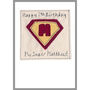 Personalised Superhero 1st Or Any Birthday Card For Boy, thumbnail 11 of 12