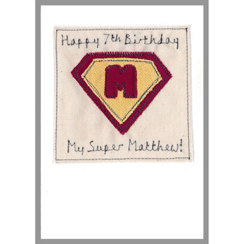 Personalised Superhero 1st Or Any Birthday Card For Boy, 11 of 12