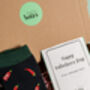 Hot Chilli Sauce Valentines Day Letterbox Giftbox, thumbnail 1 of 2