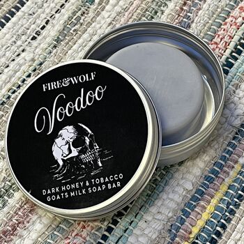 Voodoo Dark Honey And Tobacco Soap In A Tin, 5 of 5