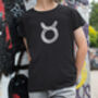 Kids Zodiac Symbol Design T Shirt, thumbnail 4 of 12