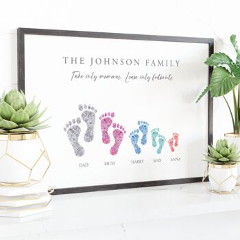 Personalised Family Footprint, 3 of 8