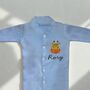 Personalised Giraffe Embroidered Sleepsuit, thumbnail 1 of 2