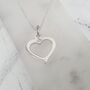 The Silver Heart Necklace, thumbnail 6 of 8