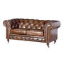 Vintage Leather Chesterfield Two Or Three Seater Sofa, thumbnail 1 of 2