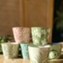 Patterned Botanical Colourful Mugs, thumbnail 4 of 4