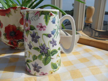 Small Jug In Dog Rose Floral Design, 8 of 8