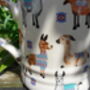 Tankard Mug In Llamas Design, thumbnail 5 of 6